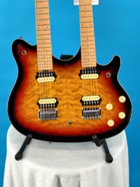 OLP Licensed By Ernie Ball Double Neck 6 & 12 String Guitar – Image 2