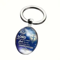 Stainless Steel Inspirational Keychains – Image 3