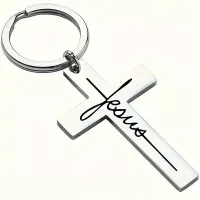 Stainless Steel Inspirational Keychains – Image 5