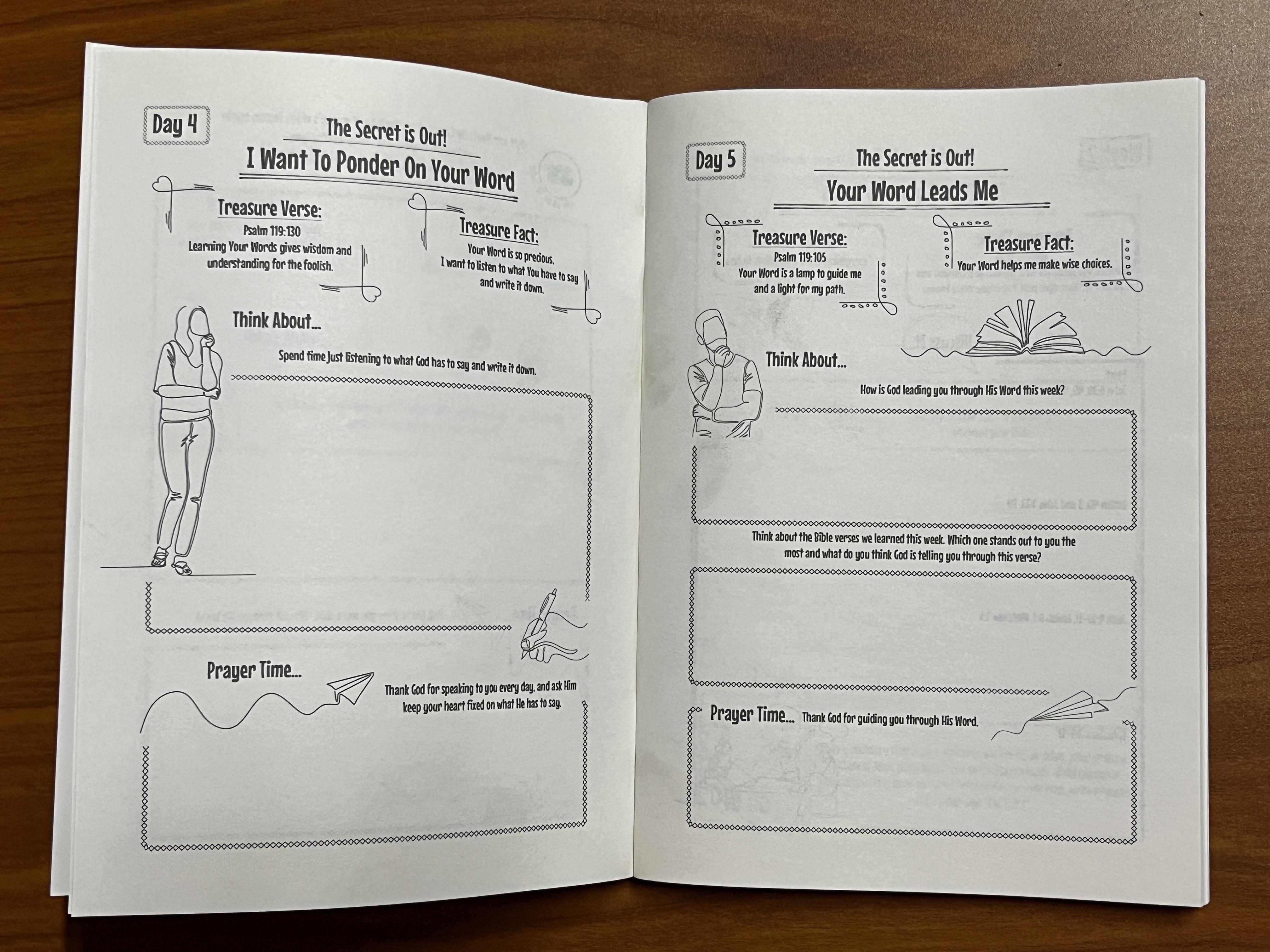 The Secret is out Curriculum! Lesson Range for 4-13 Years – Image 15