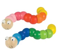 Fidget Toys – Wooden Worm 
