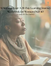 AI Without Fear: A 28-Day Learning Journey - Workbook – Image 1