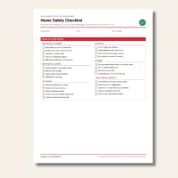 Parkinson’s Home Safety Checklist – Image 1