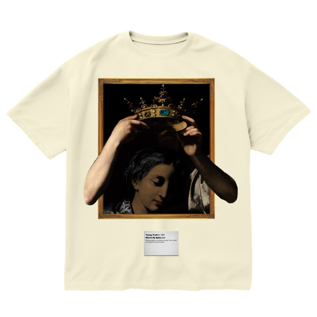 Rich In My Spirit T-Shirt – XL, Off-White