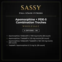 WHOLESALE – Apomorphine + PDE-5 Combination Troches – Image 1