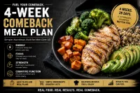 Built For the Comeback Meal Calendar  – Image 1
