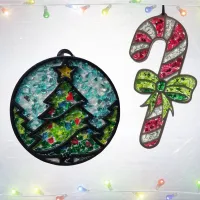 Sat. July 25 @ 10:30 AM - Crushed Glass Ornaments & Suncatchers – Image 3