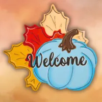 Tues. Sept. 22 @ 6 PM - Fall Fest Door Hangers – Blue Pumpkin