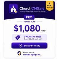 Pro ChurchCMS  Membership – Image 2