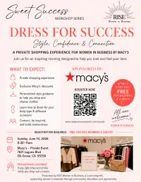 SOLD OUT: Dress for Success Workshop - Private Shopping at Macy's – Image 1