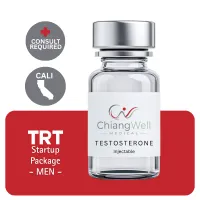 TRT CALI Men's Startup Package 60 days (Consult, Labs, Cypionate 200mg/mL 10mL + Anastrozole 24×1mg) – Image 1
