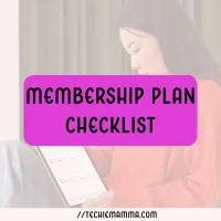 Membership Plan Checklist – Image 1