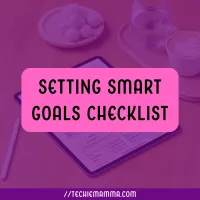 Setting SMART Goals Checklist – Image 1