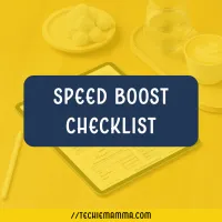 Speed Boost Checklist – Image 1