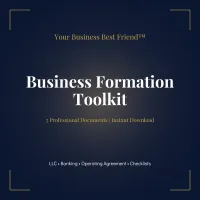 Business Formation Toolkit — Your Business Best Friend™ – Image 1