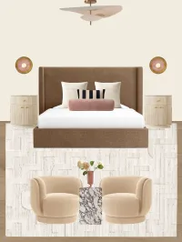 Blush Modern Bedroom – Image 1