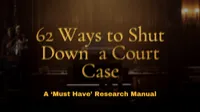 62 Ways to Shut Down a Court Case – Image 1