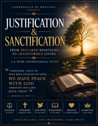 Justification & Sanctification: From Declared Righteous to Transformed Living — A 6-Week Foundational Bible Study – Image 1