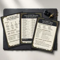 The No-BS Tarot & Sign Decoder Cheatsheet – Image 1