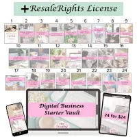 Digital Business Starter Vault – Vault + Resale Rights License