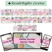 Online Income Starter Vault – Vault + Resale Rights License