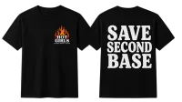 Black Out Tee: Flaming Hot Edition – Image 2