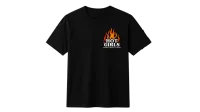 Black Out Tee: Flaming Hot Edition – Image 1