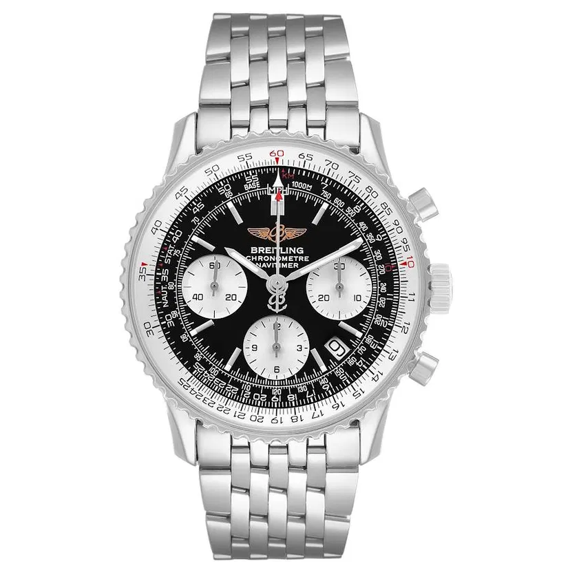 Breitling Navitimer B01 Chrono Black Dial – Image 1