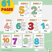 Number Activities (All in)  – Image 1