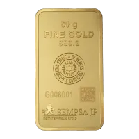 Lingote de oro SEMPSA 50 g | 999,9 | LBMA – Image 2