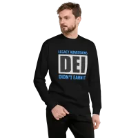 "DEI - Embrace Diversity" Unisex Premium Sweatshirt – Image 2