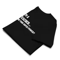 "I am a Teacher" Unisex staple eco t-shirt – Image 1