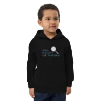 "Bug Hunter in Training" Kids eco hoodie – Image 1