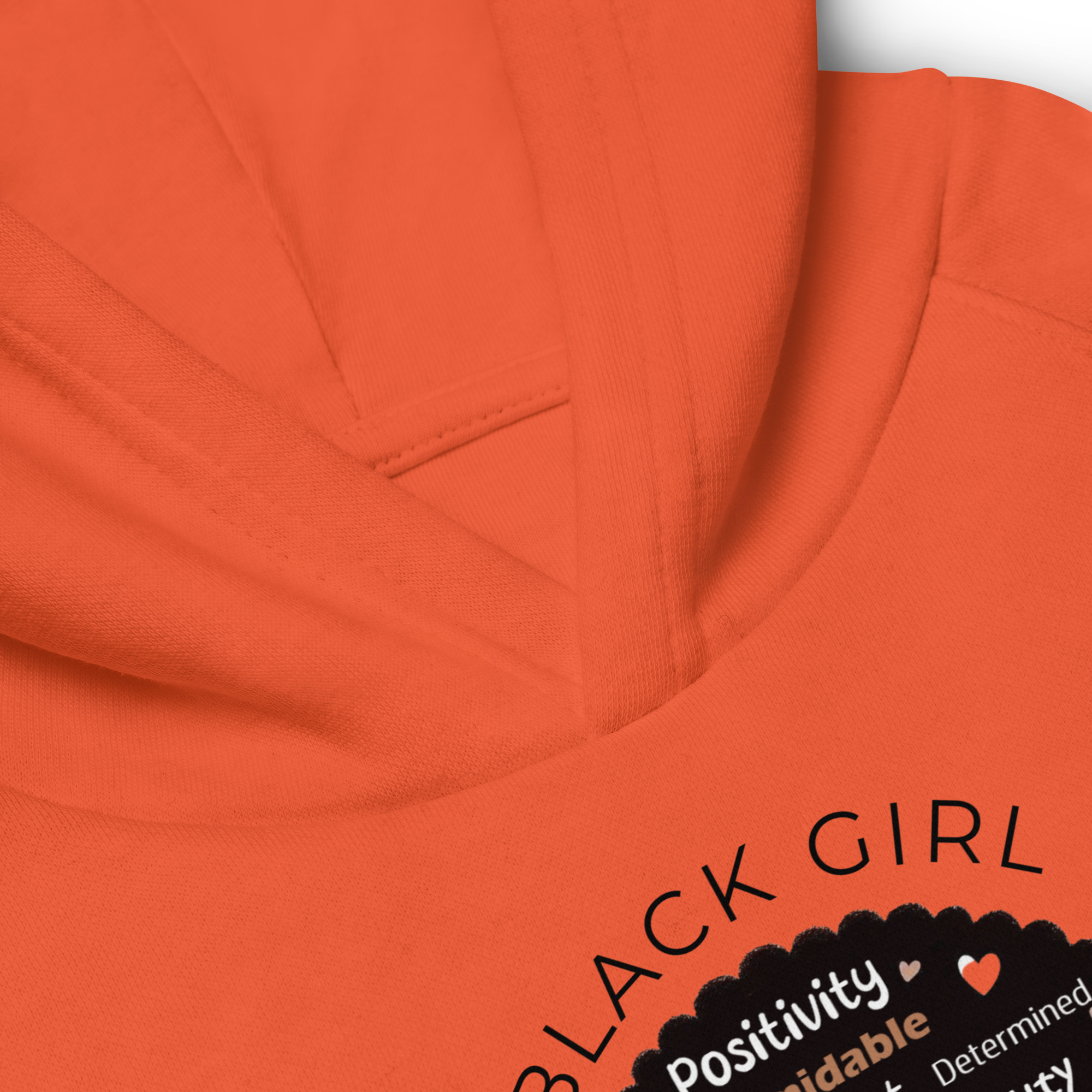 "Black Girl Magic" Kids eco hoodie – Image 3