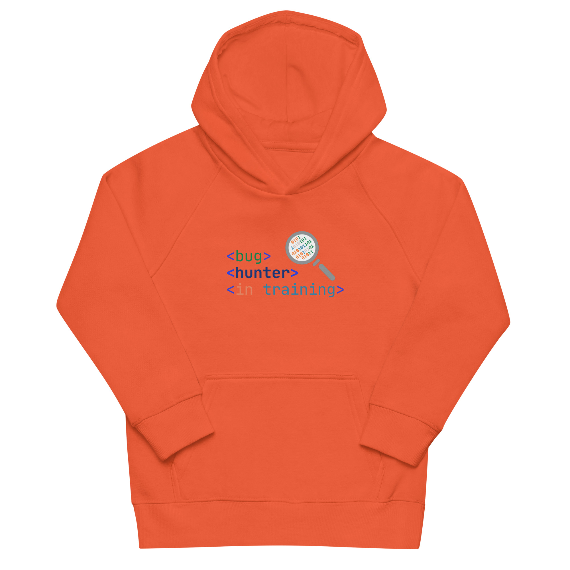 "Bug Hunter in Training" Kids eco hoodie – Image 5