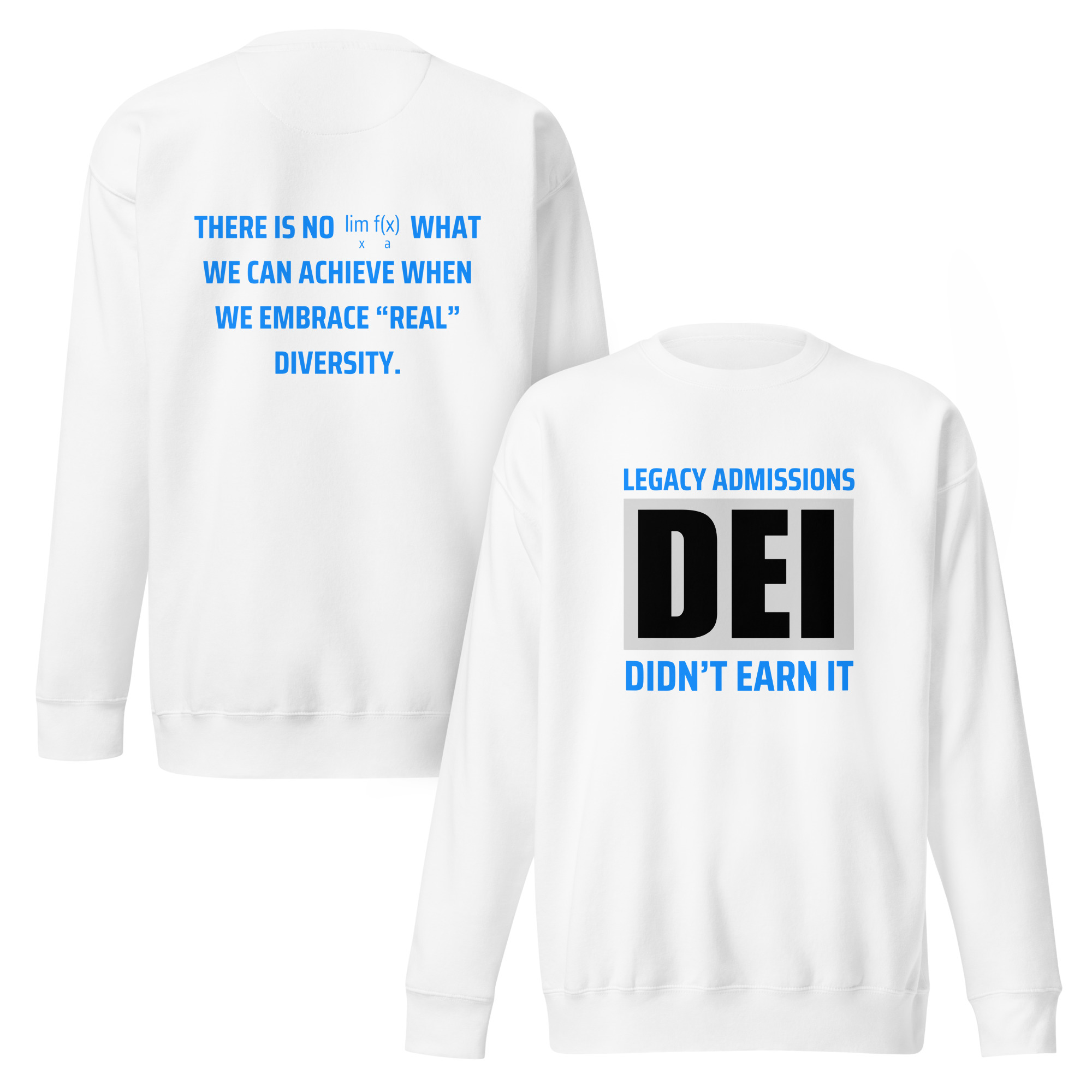 "DEI - Embrace Diversity" Unisex Premium Sweatshirt – Image 14