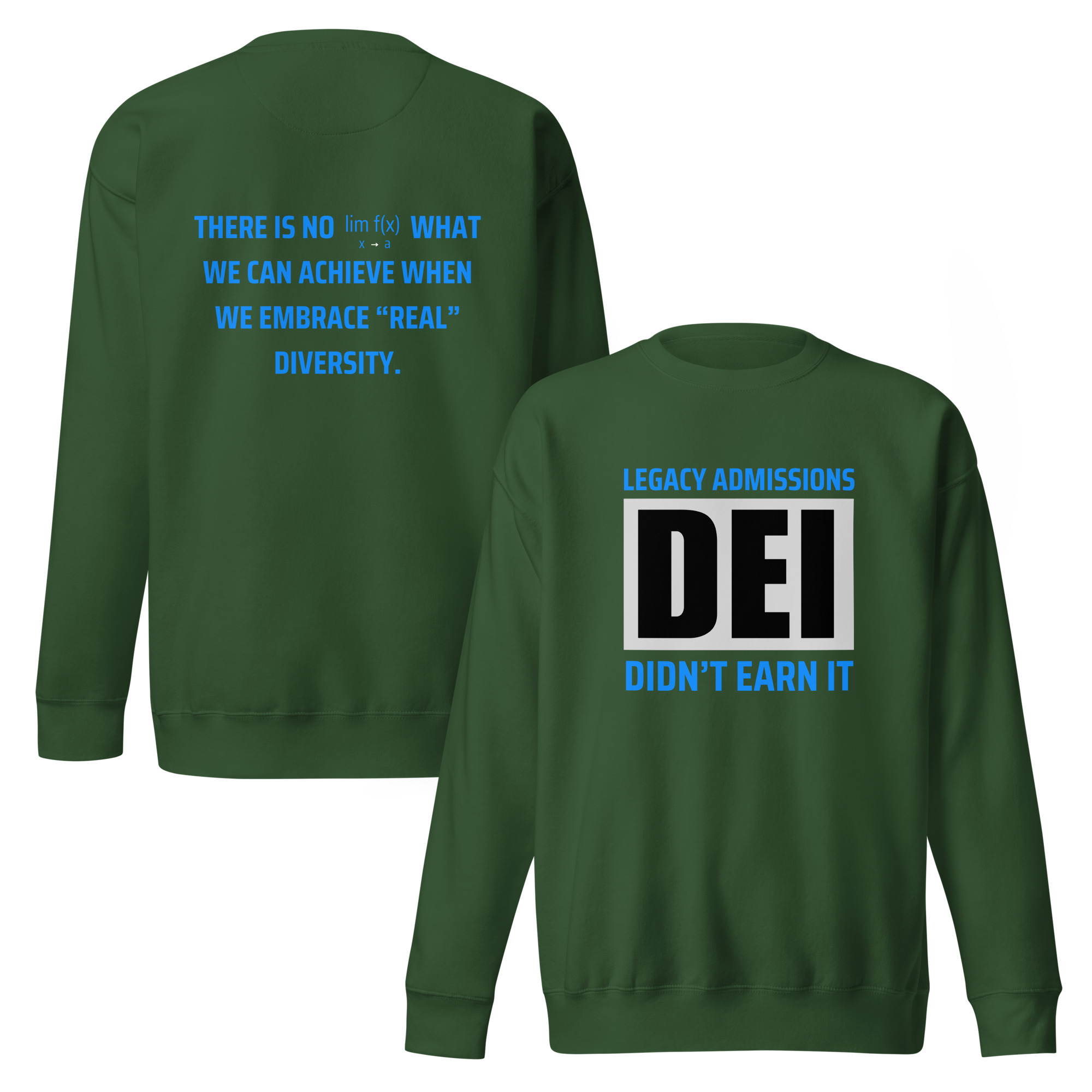 "DEI - Embrace Diversity" Unisex Premium Sweatshirt – Image 8