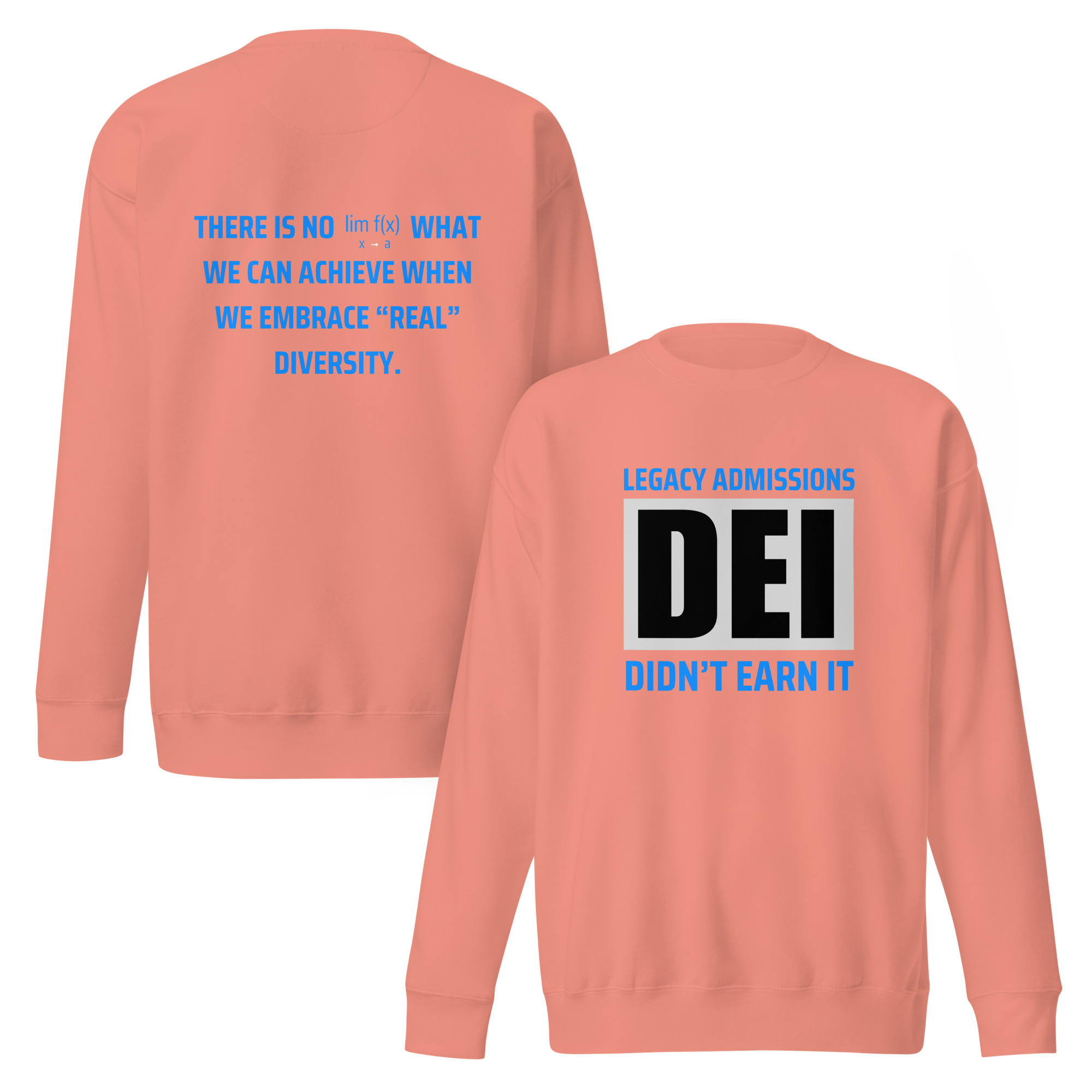 "DEI - Embrace Diversity" Unisex Premium Sweatshirt – Image 4