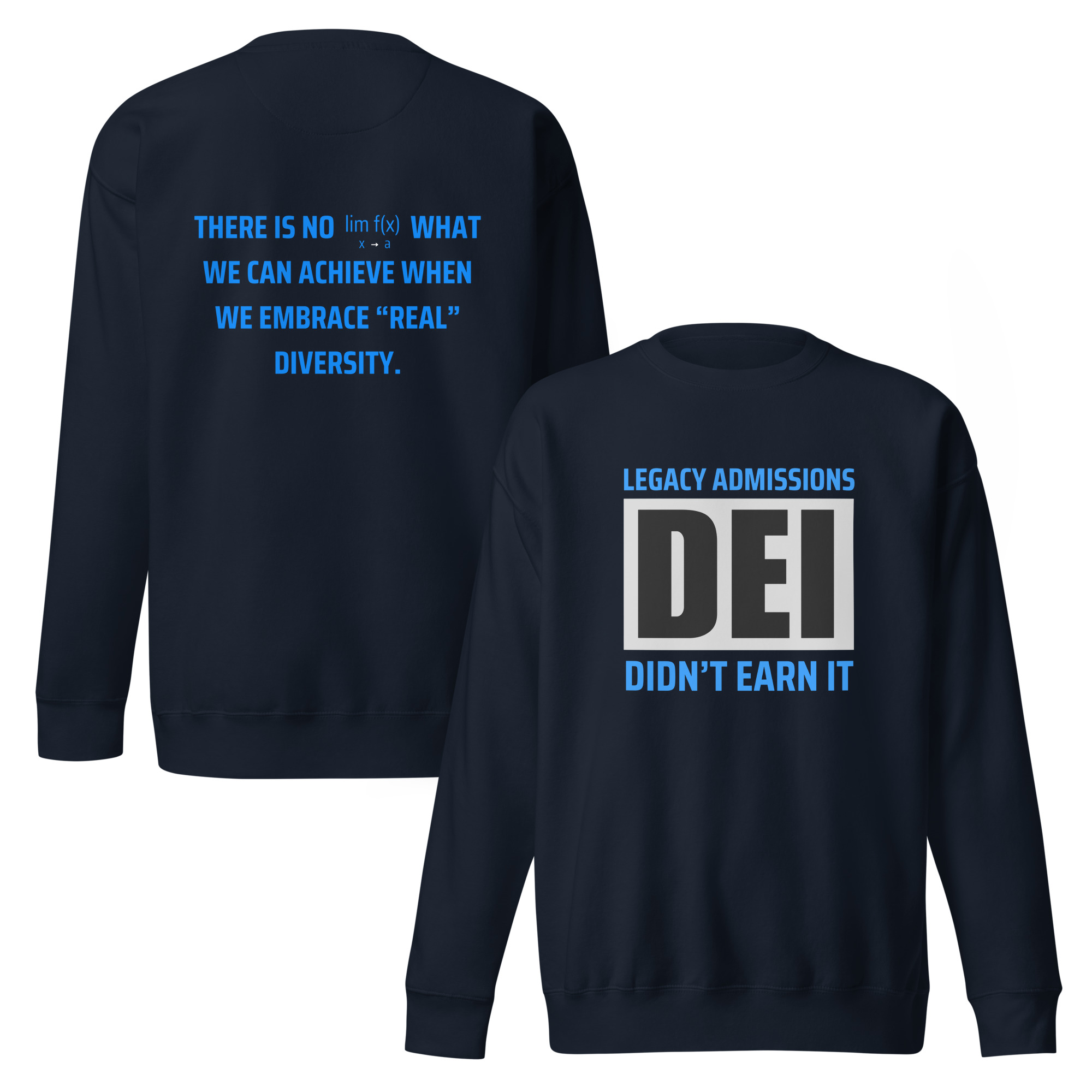 "DEI - Embrace Diversity" Unisex Premium Sweatshirt – Image 6