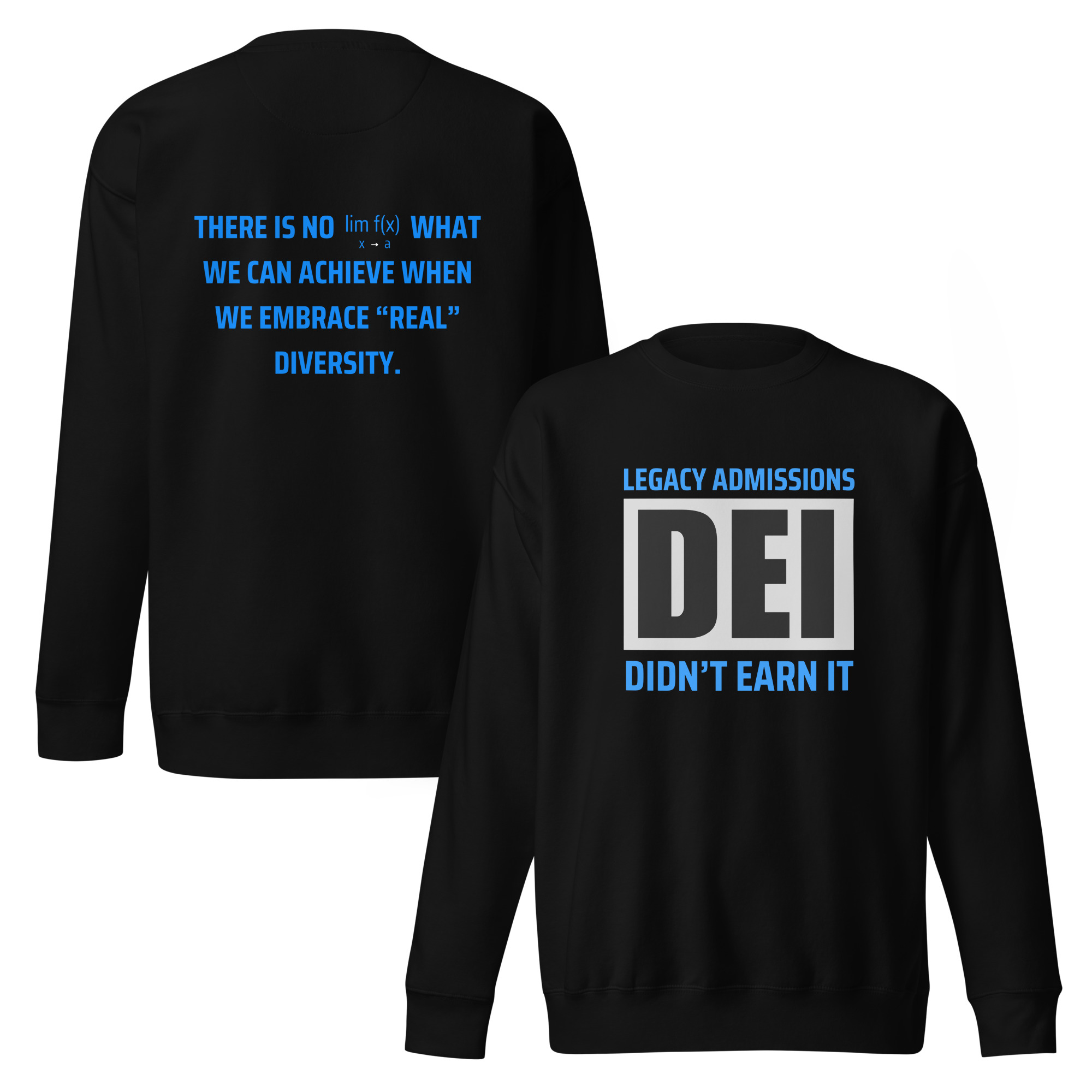 "DEI - Embrace Diversity" Unisex Premium Sweatshirt – Image 5