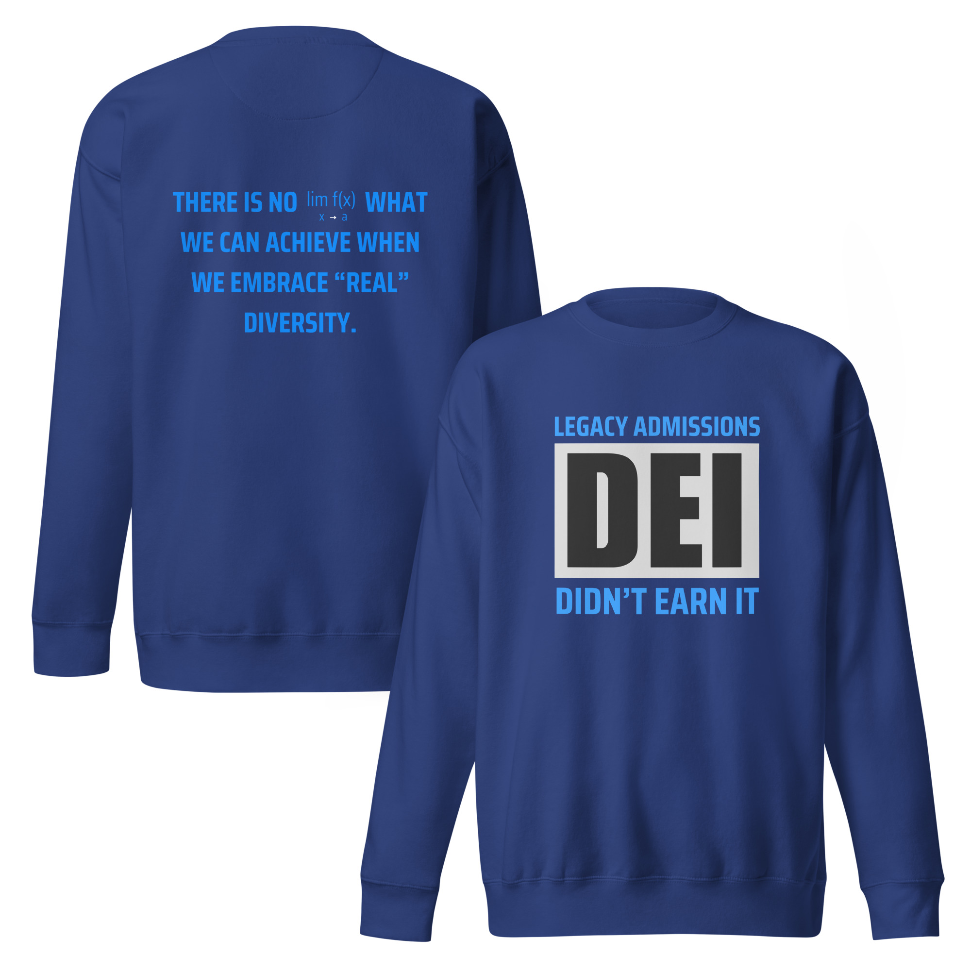 "DEI - Embrace Diversity" Unisex Premium Sweatshirt – Image 7