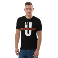 "Be U" Unisex organic cotton t-shirt copy – Image 1