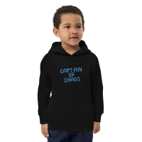 "Captain of Chaos" Kids eco hoodie – Image 2