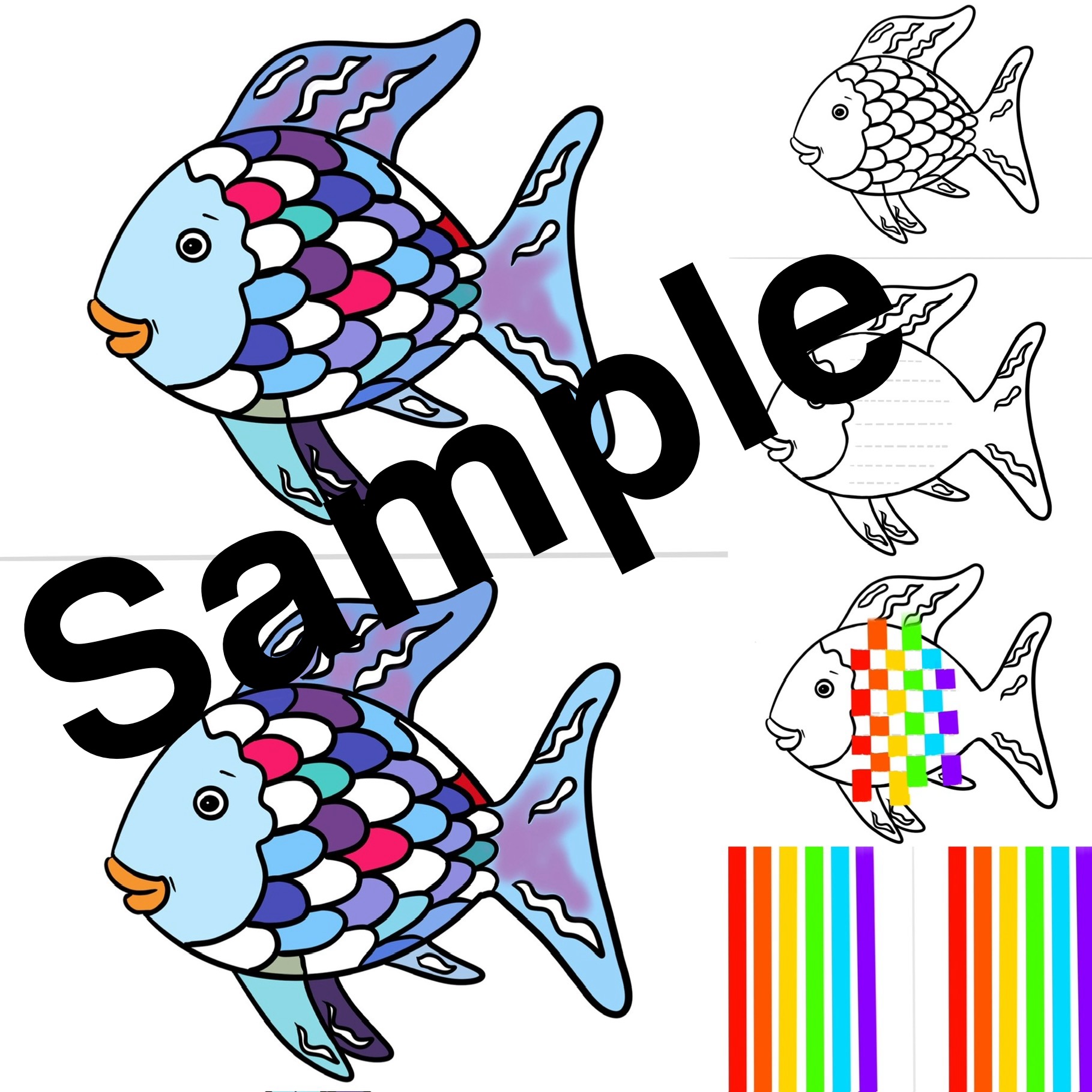 The Rainbow Fish Activity Downloads – Image 1