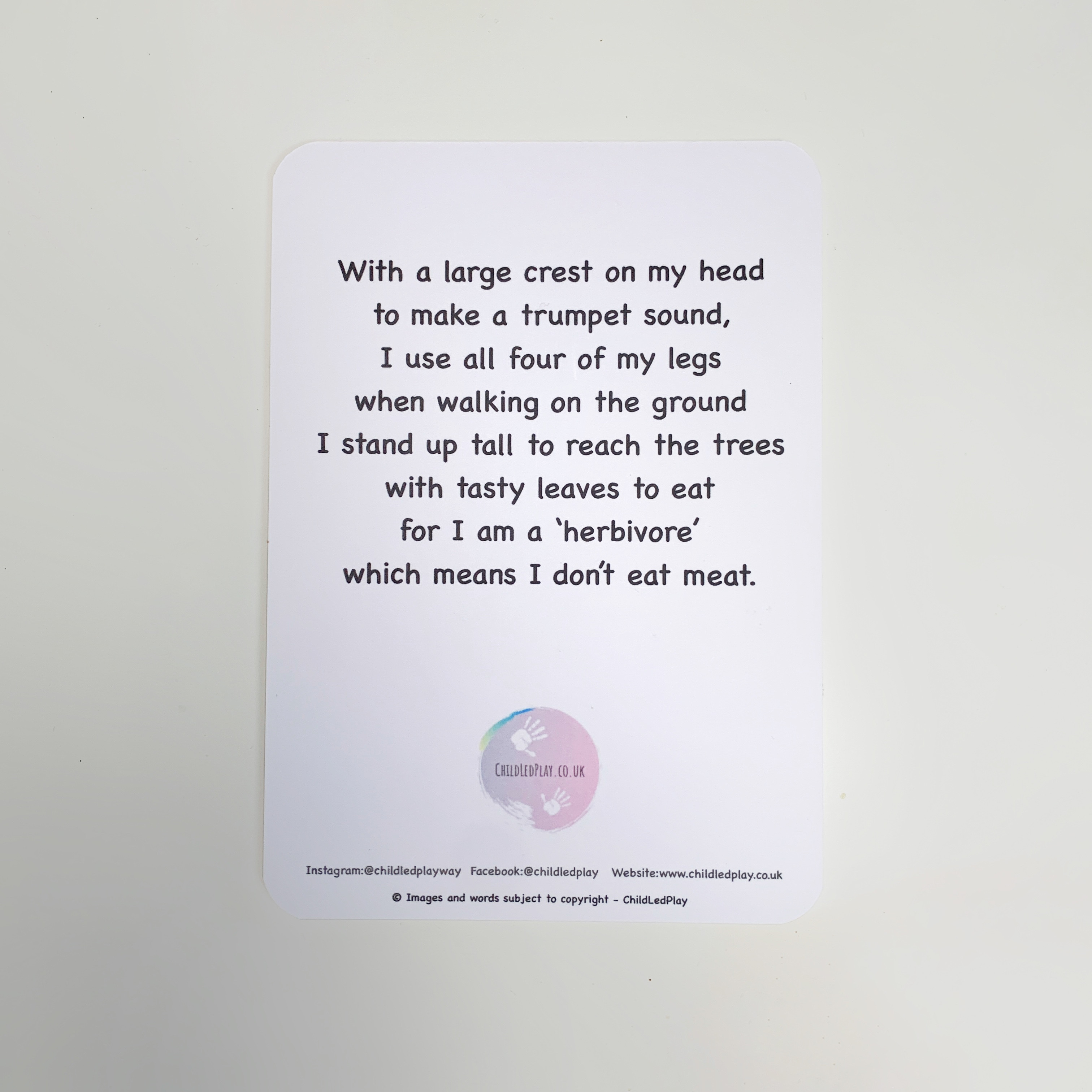 Dinosaur Playdough Mat Flashcards – Image 2