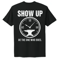 The "Show Up" Tee – Small, Black