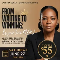 From Waiting to Winning - Live Event – Image 1