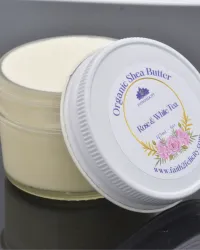 Rose & White Tea Elegance Body Butter | Floral Shea Moisturizer – Image 2