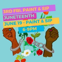 3rd Fridays Paint and Sip Night – Image 1