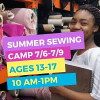 Teen Summer Sewing Camp: Ages 13-17 – Image 1